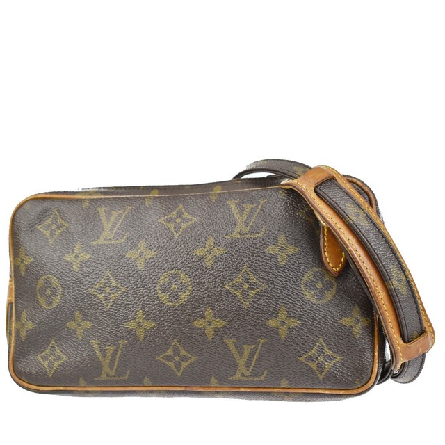 Louis Vuitton Red Interior Shoulder Bag Brown Canvas for sale online | eBay