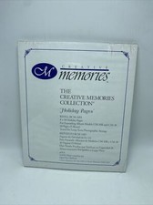 Creative Memories 8" x 10" Holiday Pages Scrapbook Pages New Sealed RCM-10H