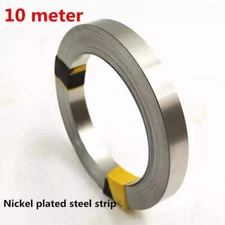 1 Roll 10m 18650 Li-ion Battery Nickel Sheet Plate Nickel Plated Steel Belt Stri