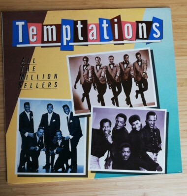 12'' LP - The Temptations - All The Million Sellers - Vinyl 