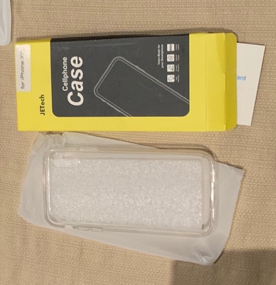 JETech Case for iPhone XR Shock-Absorption Bumper Case Cover Clear Back