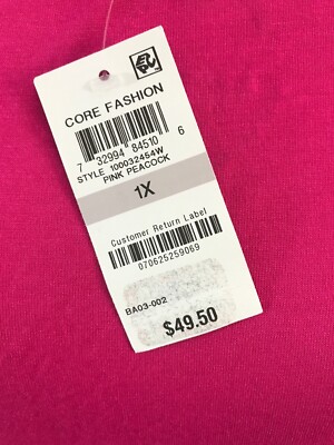 INC International Core fashion T Original $49.50 Size 1X Color
