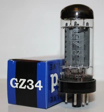1 X  Mullard GZ34 / 5AR4 rectifier tube, Brand NEW in Box !