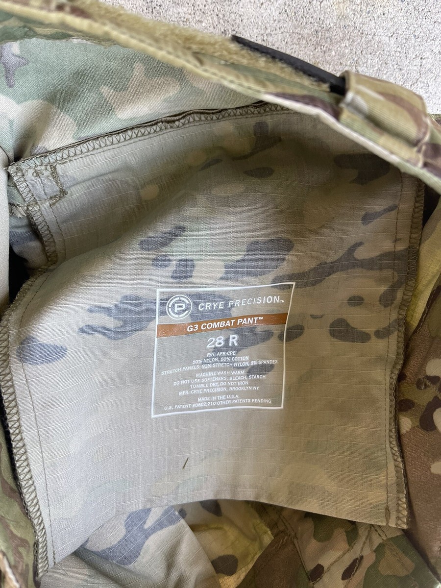 CRYE PRECISION G3 コンバット パンツ 28S APRCPE_100-02-MULTICAM-01.