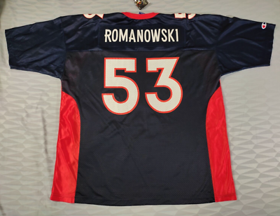 Denver Broncos Bill Romanowski #53 Football NFL Champion Jersey