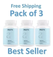 Mars by GHC Surge Max Contains Shilajit Ashwagandha Gokshura FreeShip 60Caps x 3