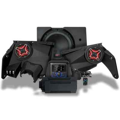 SSV Works '17-'25 Can-Am X3 Phase-3 V-Spec 3-Speaker 1650watt System With JVC