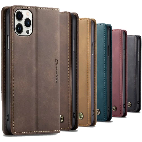 Handy Hülle Iphone 17 16 15 14 13 12 11 X XS Plus Pro Max Klapphülle Tasche Case - Picture 2 of 65