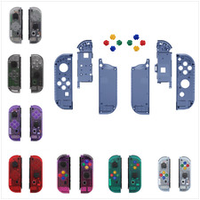 Replacement Shell Joycon Clear Housing Buttons for Nintendo Switch OLED Joy con