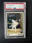 1989 Upper Deck Nolan Ryan #145 PSA 8 Mint Fresh Grade Texas Rangers Astros HOF