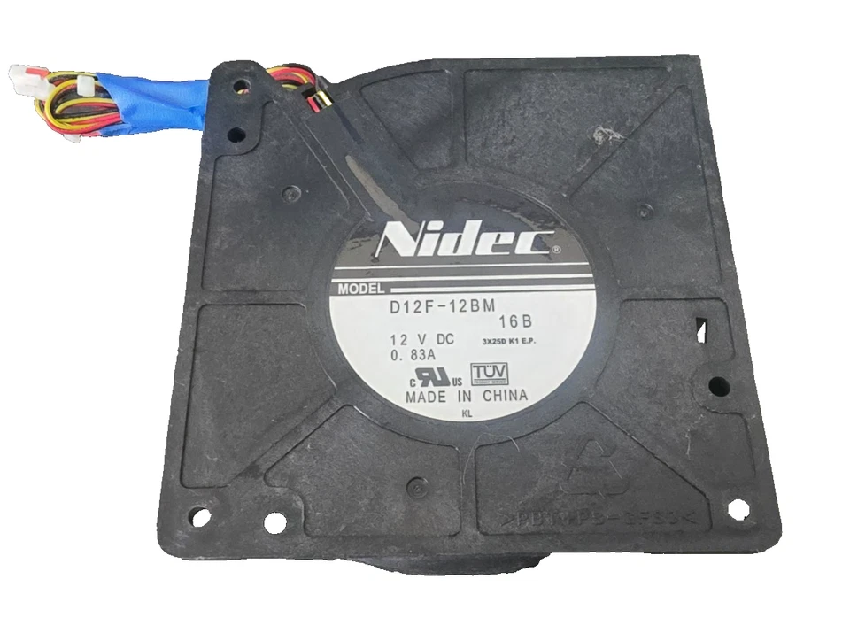 NIDEC D12F-12BM DC12V 0.83A 3Pin Blower Projector Cooling ! FREE SHIPPING !  D4 - Image 3 of 4