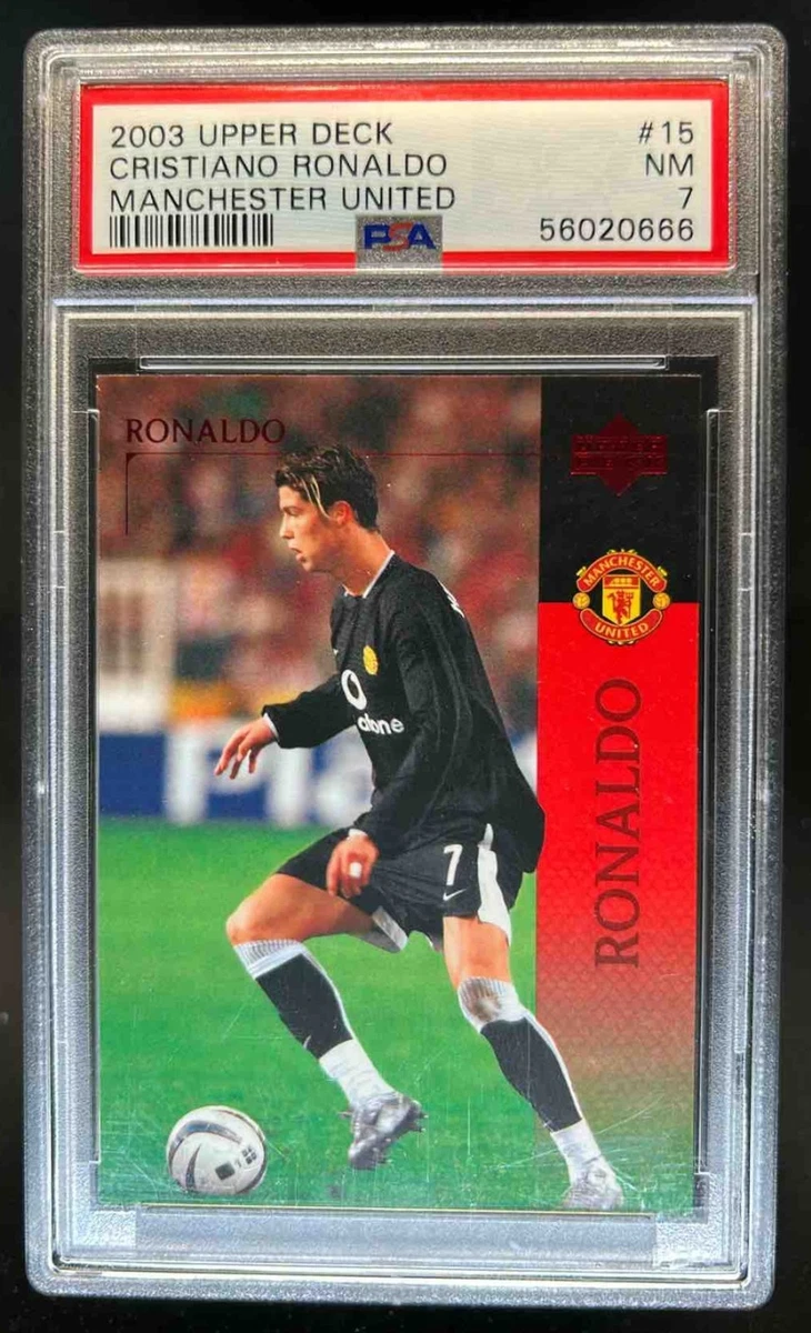 2003 Upper Deck Manchester United Cristiano Ronaldo #15 for sale 