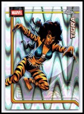 2026 Topps Chrome Marvel Tigra Raywave Refractor Parallel #179 Avengers