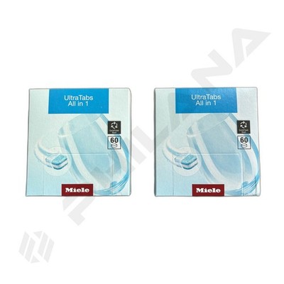 Miele UltraTabs All In 1 (2 x 60 Stück) NEU
