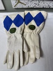 Mighty Morphin Power Rangers Blue Ranger Kid’s Gloves Vintage 1990’s
