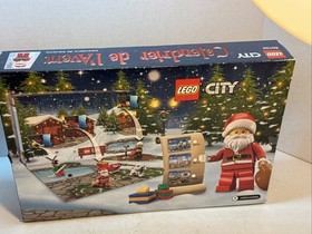 Lego City Mini Figs Set 60133 Christmas Advent Calendar Santa Sleigh Hockey