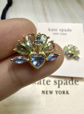 Kate Spade Pfau Ohrringe 