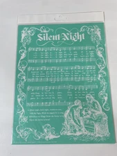 NEW “Vintage Silent Night” Chalk Couture Chalk Transfer Stencil Size B RETIRED