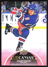 2021-22 Upper Deck #C251 Adam Graves UD Canvas Black