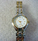 VINTAGE TIMEX QUARTZ WATCH INDIGLO WOMENS WHITE DIAL 7 1/2" L NEW BATTERY
