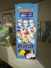 Nintendo Game Boy Color Kemco Pikachu Game Link Cable Pokemon Japan