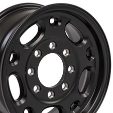 Set4 Oe Wheels Cv82 16x6.5 Satin Black Rims 8x165.1 28et Set4 Oe Wheels Cv82 16x6.5 Satin Black Rims 8x165.1 28et