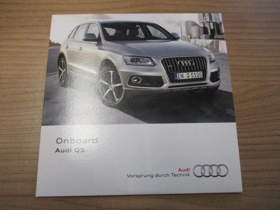 BORDBUCH Audi Q5 8R Bedienungsanleitung Infotainment MMI Onboard CD 1415658R088 - Bild 4 von 4