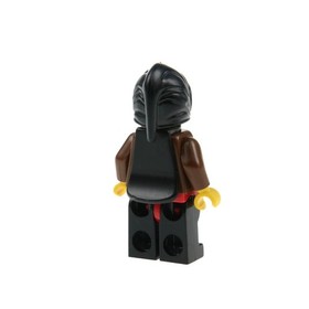 1x Lego Minifigure Wolfpack Robber Brown Eye Patch Hood Cape 6038 cas251