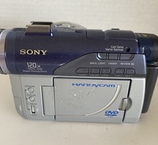 Sony Handycam DVD Camcorder DCR-DVD100 Untested-No Charger