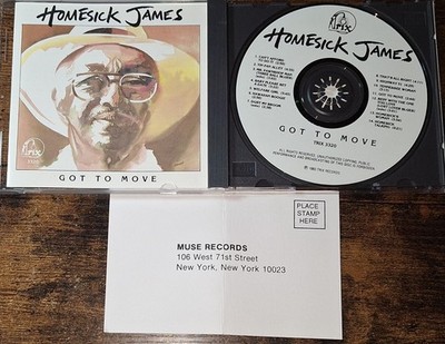 HOMESICK JAMES - GOT TO MOVE  CD Chicago Blues USA-Pressung
