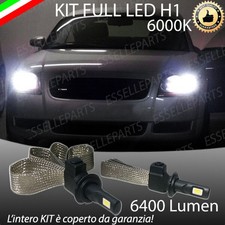 kIT FULL LED AUDI TT 8N LAMPADE LED H1 6000K XENON BIANCO NOAVARIA ULTRALUMINOSI