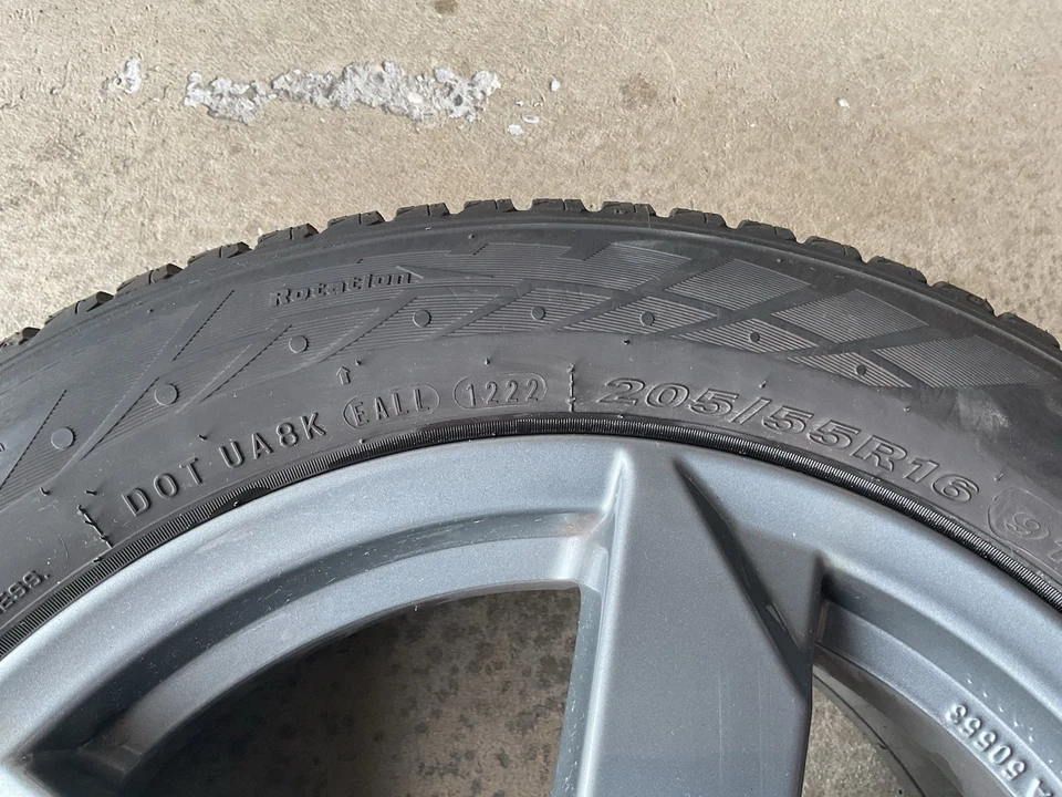 Winterräder auf Alufelgen inkl. RDKS-Sensoren für Ford u.a. - Bild 3 von 4