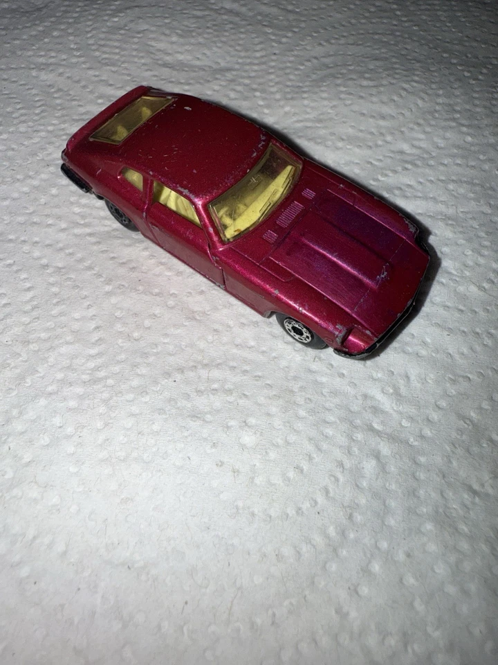 1978 Matchbox Superfast Magenta Datsun 260 Z 2+2 No. 67 Lesney England fundido - Imagem 3 de 4