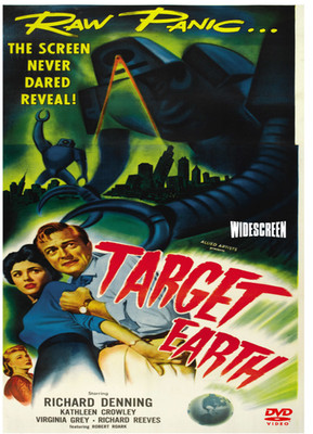 Target Earth  1954 DVD Sci-Fi Classic Remastered  Richard Denning  Virginia Grey