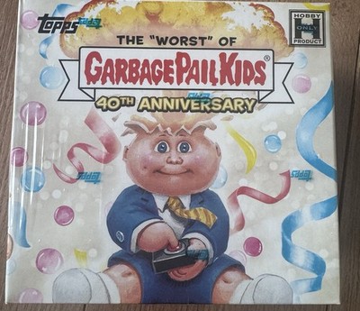 2025 Worst Of Garbage Pail Kids (GPK) 40th Anniversary - Hobby Box in Hand