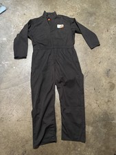 Vintage USA Red Kap Workwear Twill Industrial Uniform Coveralls Jumpsuit Sz. 48R