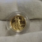 1988 Proof Gold Eagle 1/10th $5 Nice Coin Original Cap