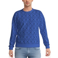 Bojack Horseman Sweatshirt Costume Blue Long Sleeve Shirt