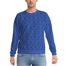 Bojack Horseman Sweatshirt Costume Blue Long Sleeve Shirt