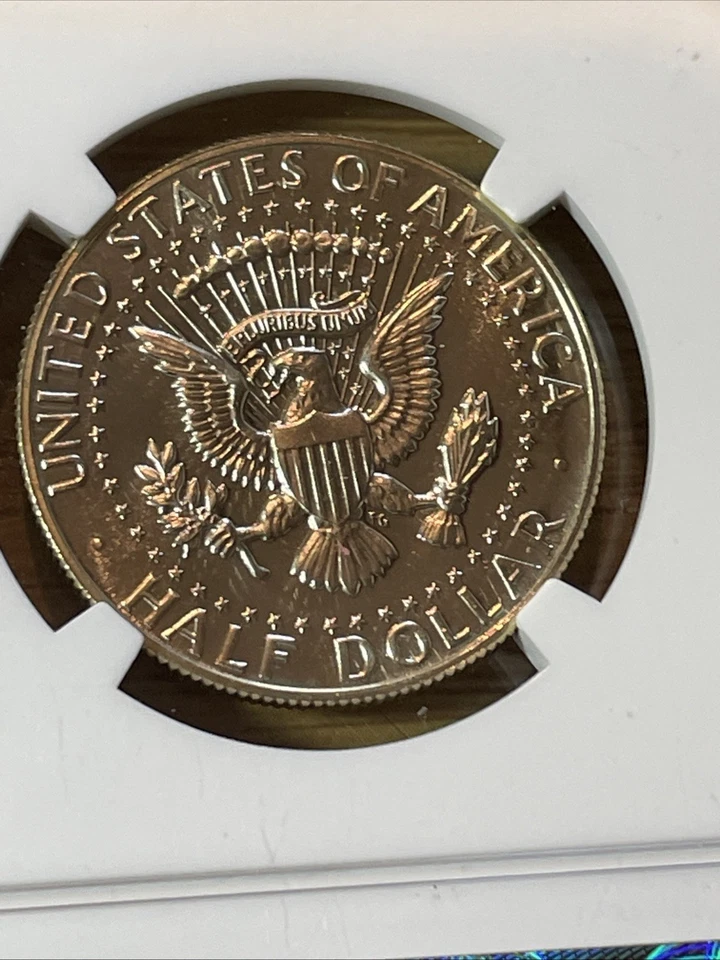 1967 Kennedy Half Dollar NGC MS66 - Image 3 of 4