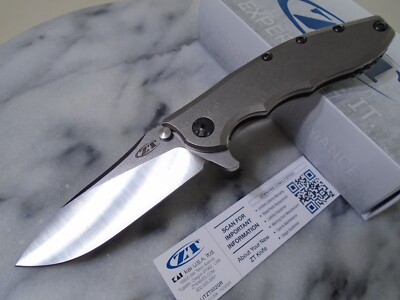 Zero Tolerance Hinderer Slicer Pocket Knife Magnacut Titanium KVT ZT 0562TI USA