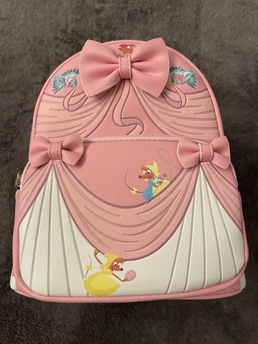 Disney Cinderella 70th Anniversary Pink Dress Mini Loungefly  Backpack ~ NWT
