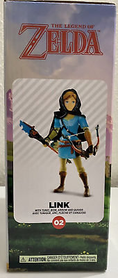 Jakks Pacific Legend of Zelda: Breath of the Wild Link Collector Action  Figure GameStop Exclusive