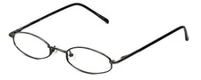 Calabria KIDS Flex Plus 102 by Vivid Designer Eyeglasses in Gunmetal Silver 46mm