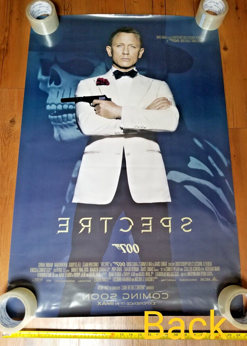 SPECTRE 007 James Bond Original Movie Poster 27