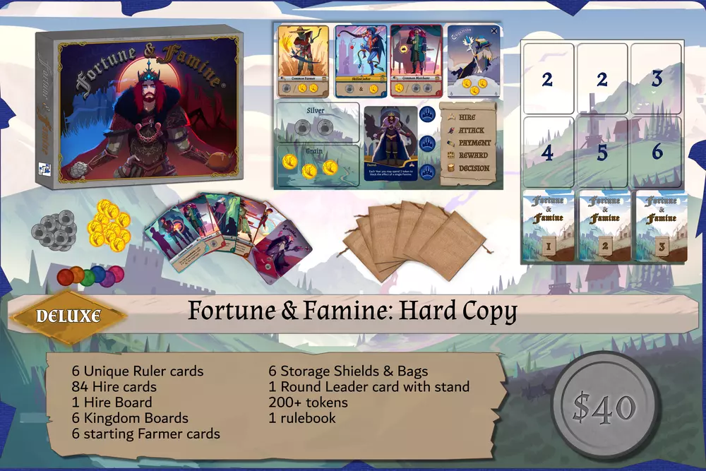 Farmer Board Game Meeple