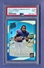 2017 DALVIN COOK #193 RC Panini Donruss OPTIC  HOLO RATED ROOKIE PSA 9 MINT