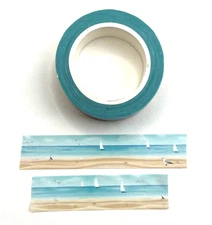 Beach Ocean Seaside Sailboat Washi Tape Scrapbooking Planners Junk Journals