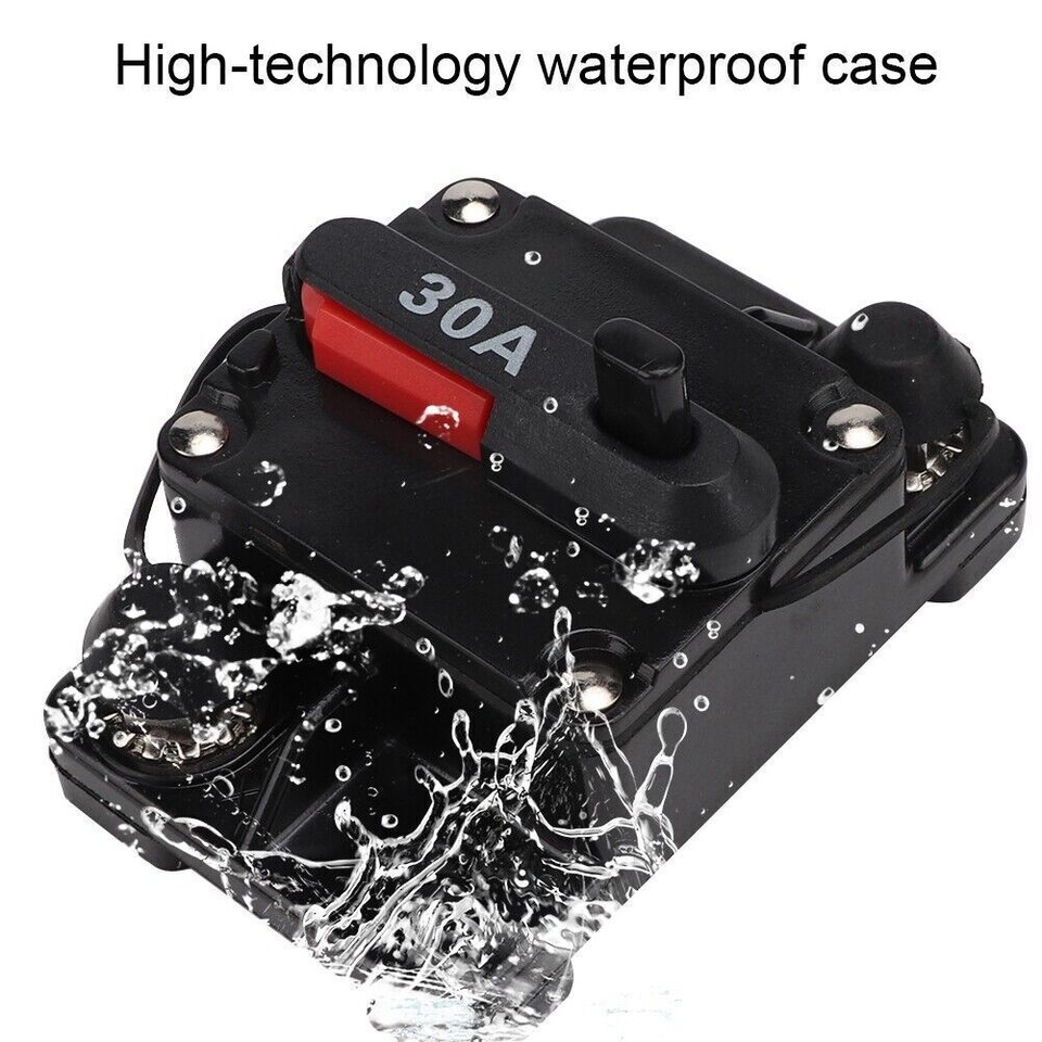 Car Stereo Audio Resettable Inline Circuit Breaker Self recovery Fuse