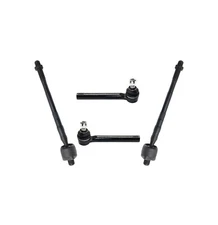 4 New Pc Front Inner Outer Tie Rod Ends Kit for Nissan Murano 05-07 All Models